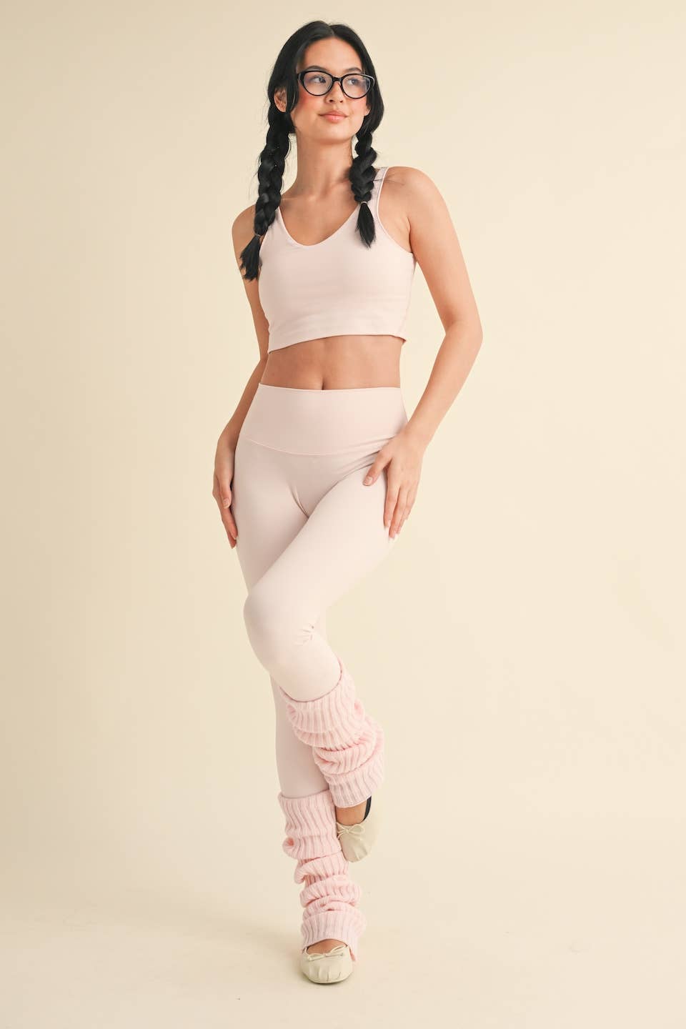Aligned Performance High-Rise Leggings 2.0: Black / S