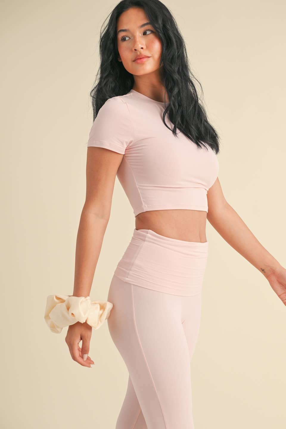 Soft Knit Jersey Crewneck Tee