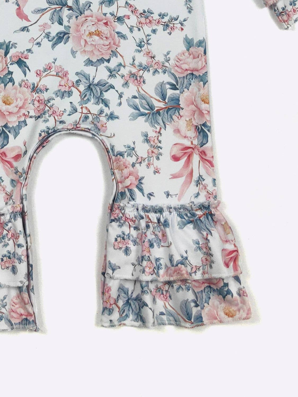Ribbon Whispers Baby Romper