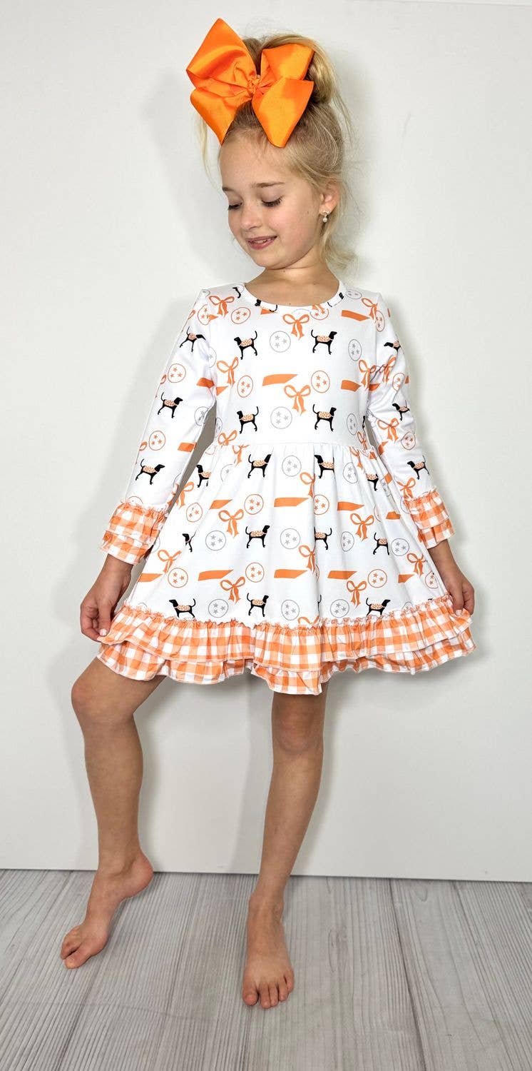 Tennessee Plaid Girls Dress