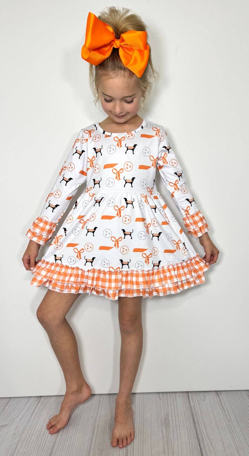 Tennessee Plaid Girls Dress