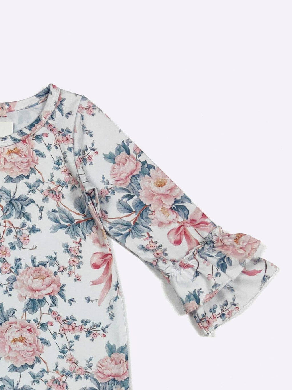 Ribbon Whispers Baby Romper